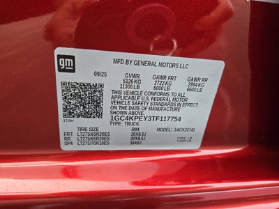 2026 Chevrolet Silverado 2500 HD LTZ