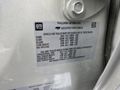 2022 Chevrolet Silverado 2500 HD LTZ