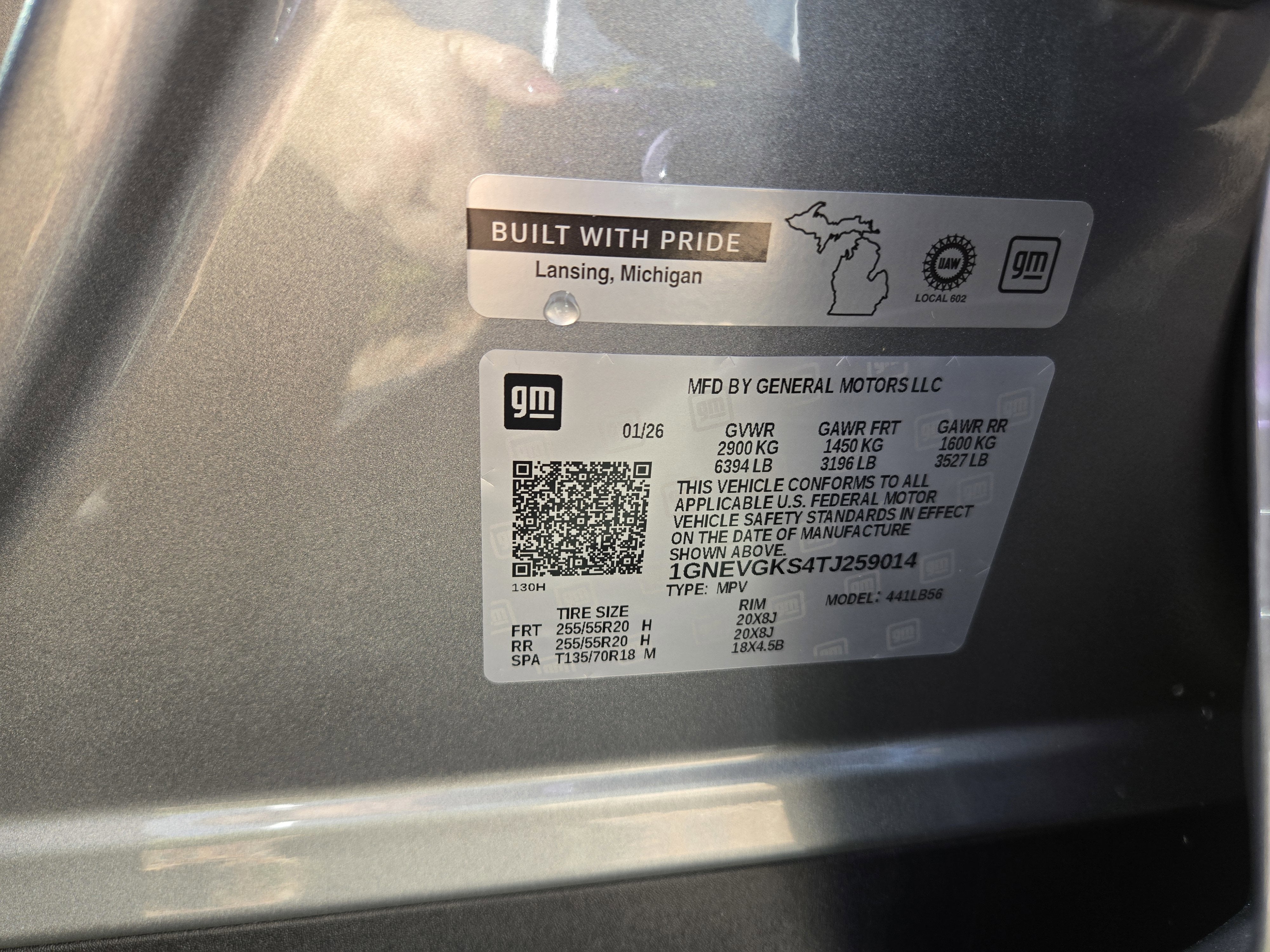 2026 Chevrolet Traverse LT