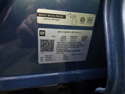 2026 Chevrolet Traverse High Country