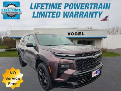 2026 Chevrolet Traverse RS