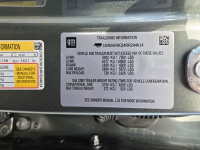 2024 Chevrolet Tahoe RST