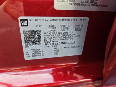 2022 Chevrolet Silverado 1500 LTD RST