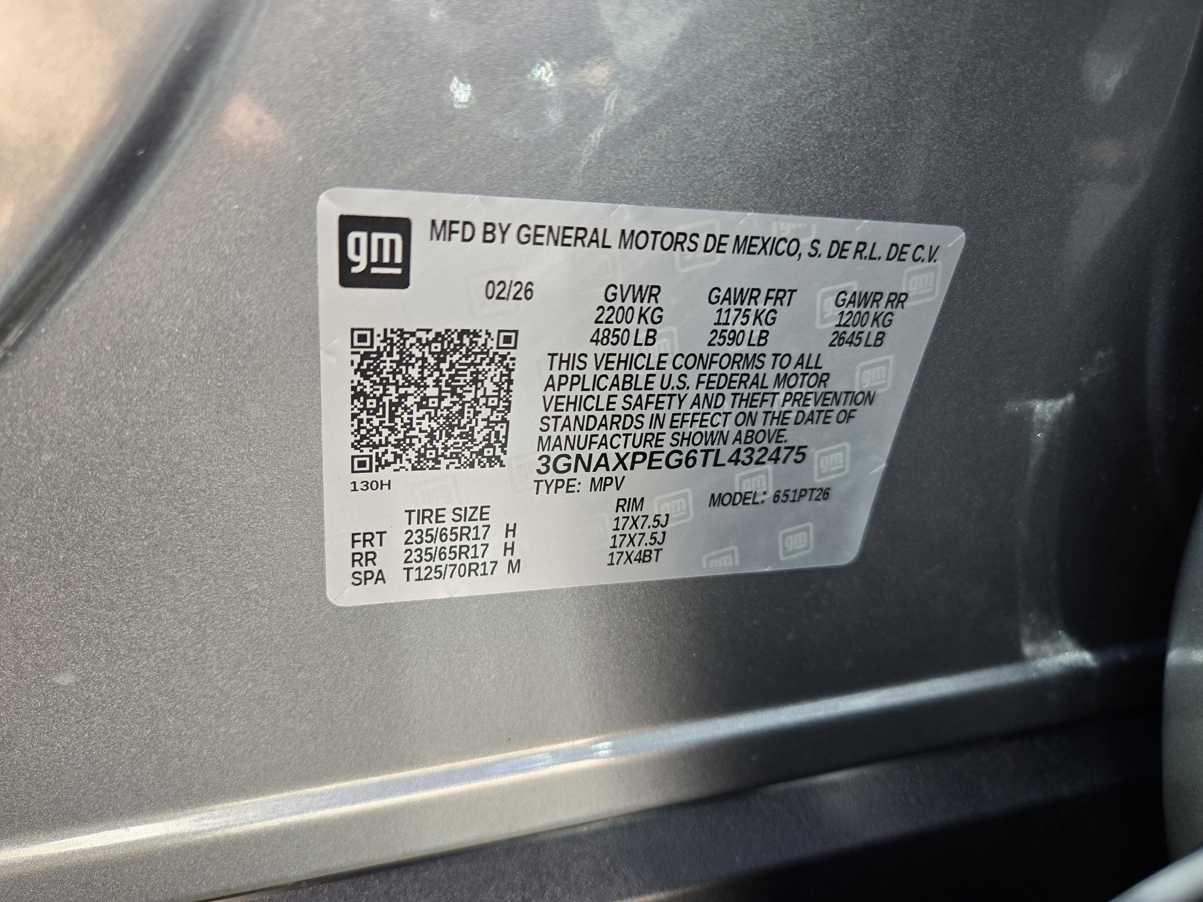 2026 Chevrolet Equinox LT