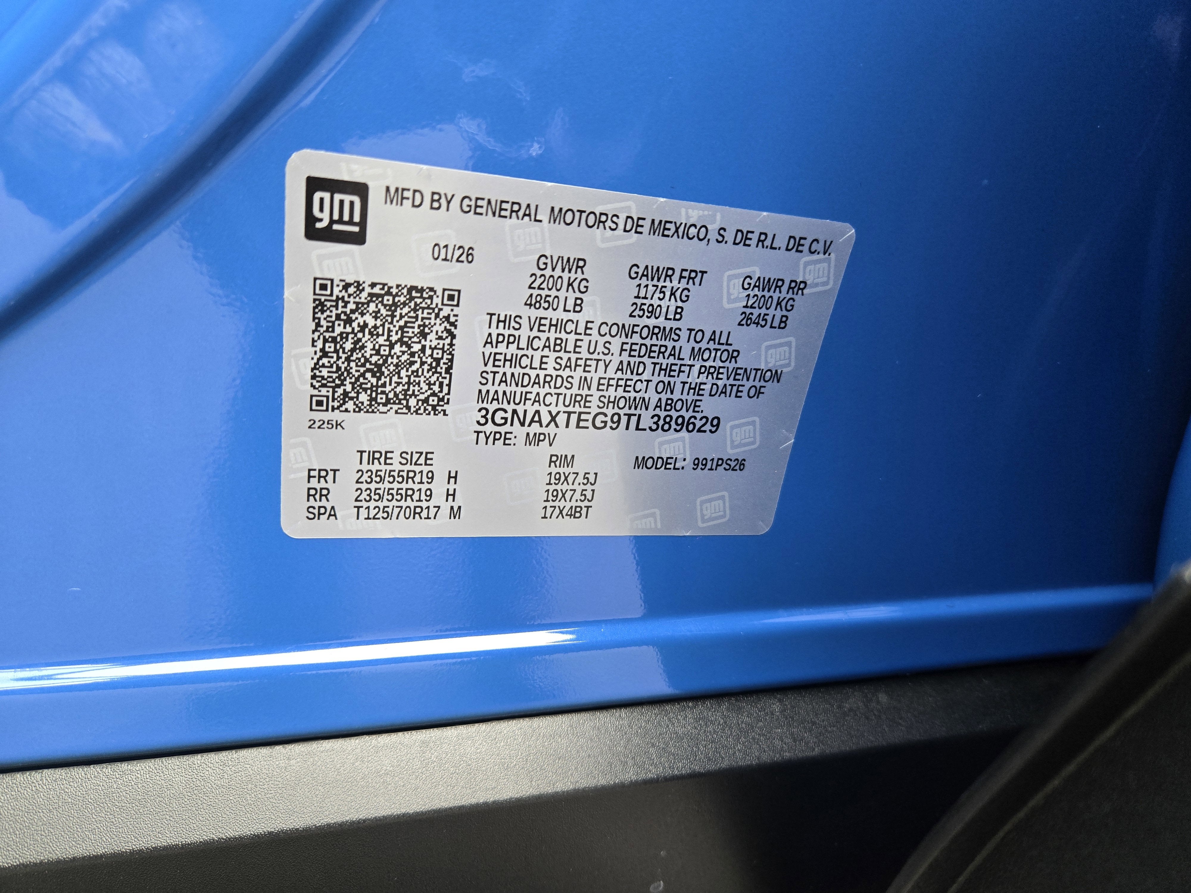 2026 Chevrolet Equinox RS