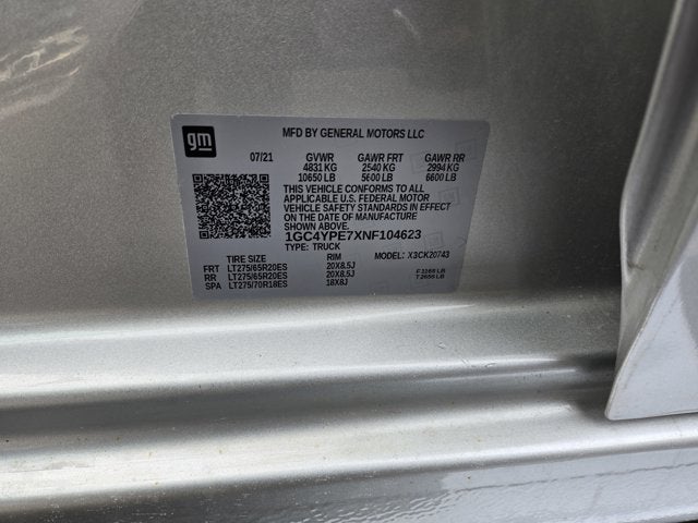 2022 Chevrolet Silverado 2500HD LTZ