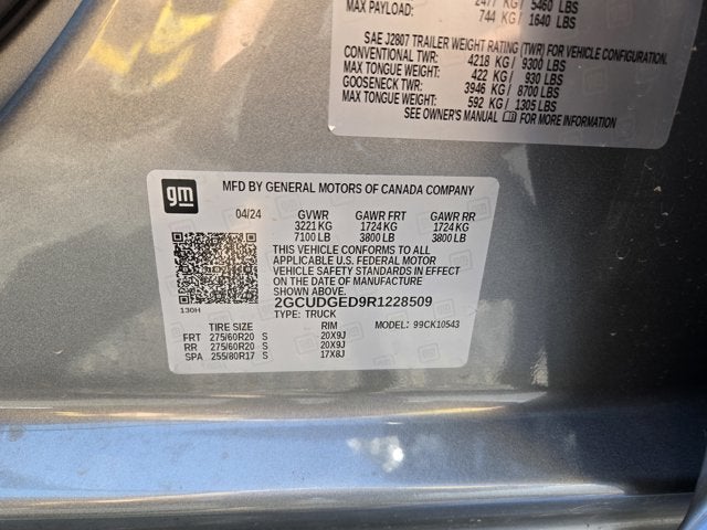 2024 Chevrolet Silverado 1500 LTZ