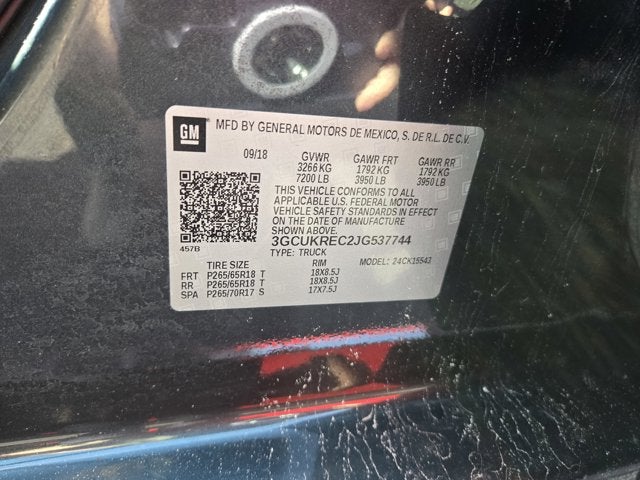 2018 Chevrolet Silverado 1500 LT