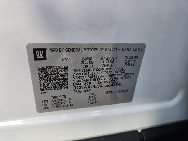 2020 Chevrolet Equinox LT